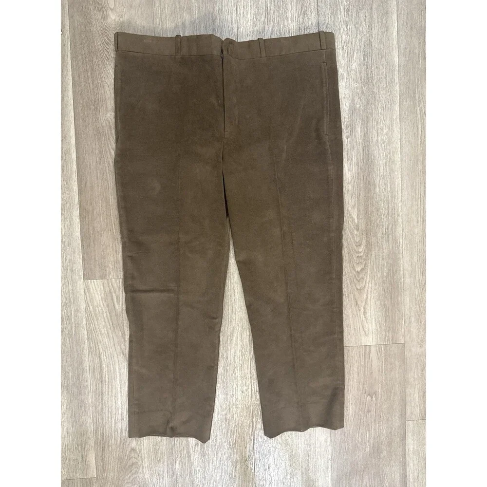 Raymond Partito Philadelphia Two Piece Custom Suit 2019 ~52R Suede Pants 42x28